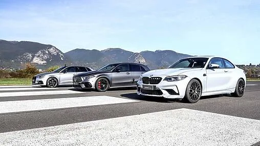 Audi RS3 vs Mercedes A45 vs BMW M2