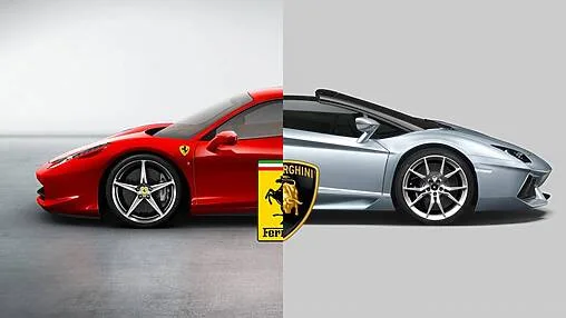 Ferrari 458 Italia vs Lamborghini Aventador