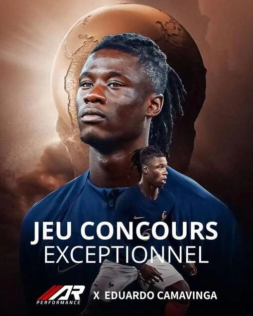 JEU CONCOURS EXCEPTIONNEL  AR PERFORMANCE X EDUARDO CAMAVINGA
