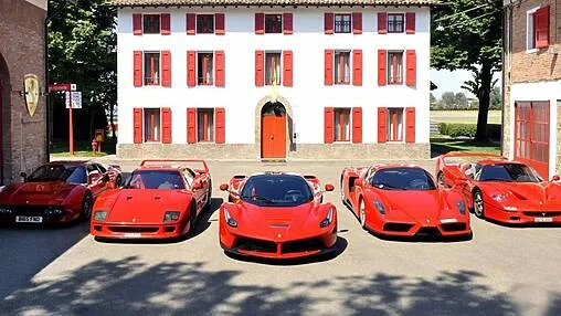 Les différentes gammes Ferrari