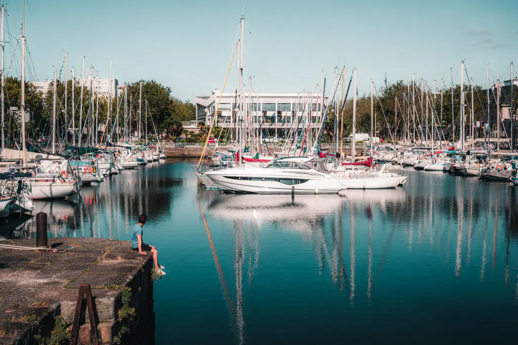Ville de Lorient et port