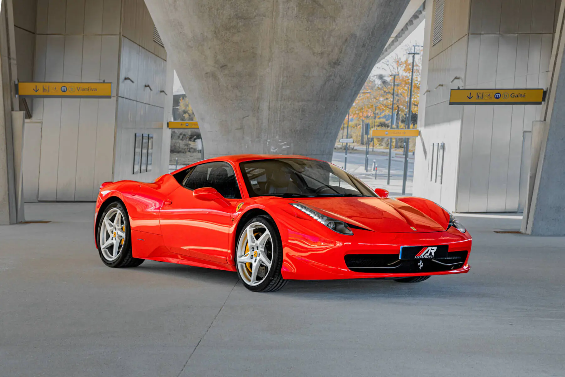 Location de Ferrari sur Monaco