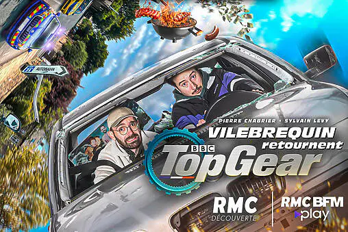 Top Gear France : Les vedettes de l’émission, Vilebrequin, enflamment l’écran