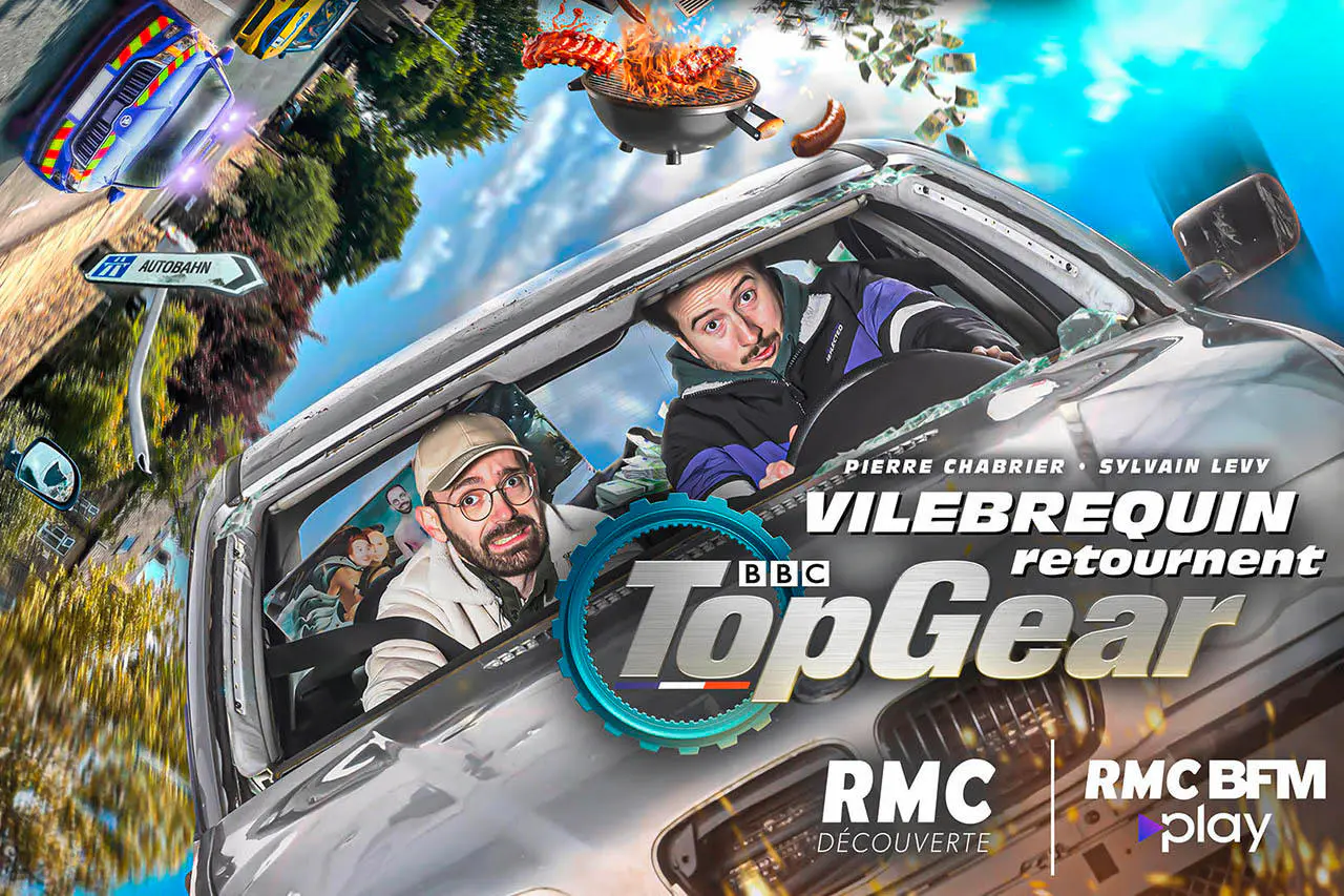 affiche emission tv top gear france