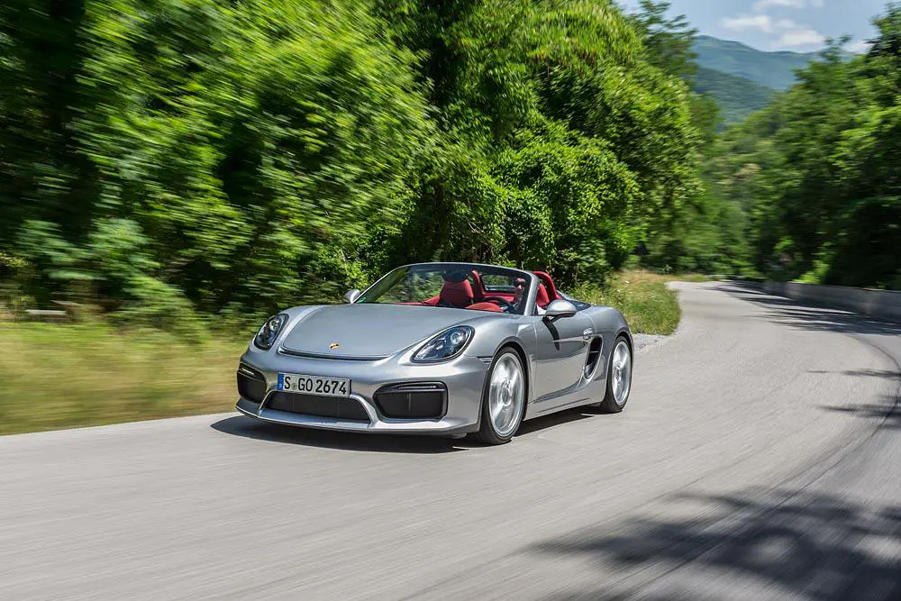 La Porsche boxster spyder 981, un chef-d'oeuvre de l'ingénierie automobile allemande
