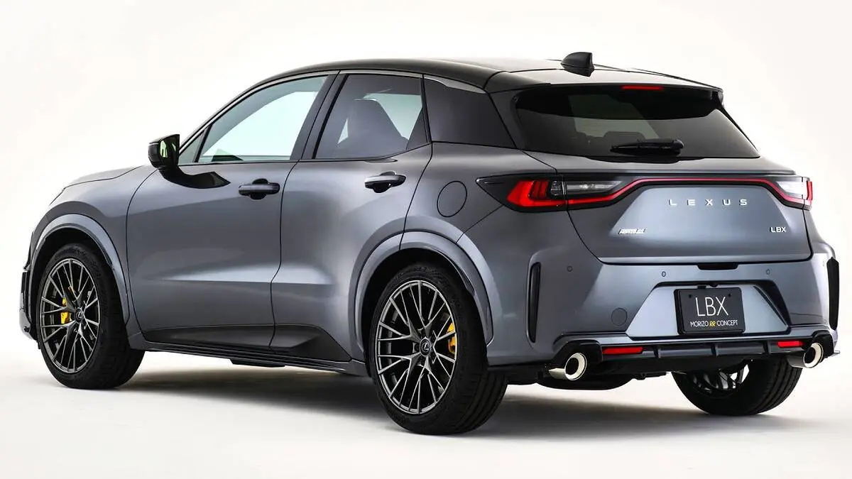 découvrez la lexus lbx morizo rr, un suv élégant et puissant avec un design innovant et des performances exceptionnelles.