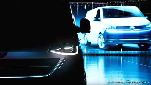 Révélations des premières photos officielles du VW T7 Transporter et Caravelle 2025