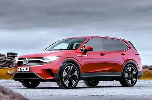 VW Tayron L : Première image du successeur du Tiguan Allspace attendu pour 2025