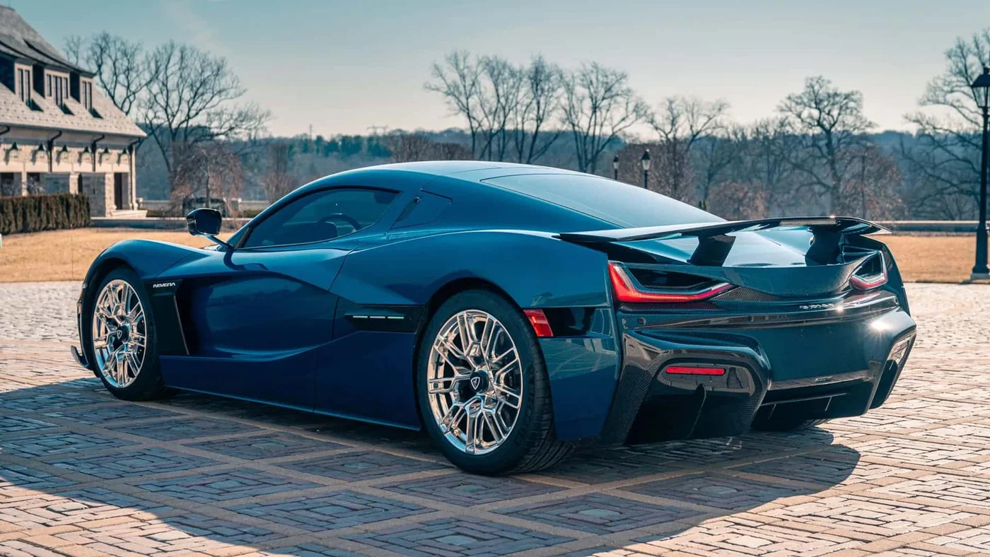 À vendre : Rimac Nevera, une supercar d'exception à peine touchée.