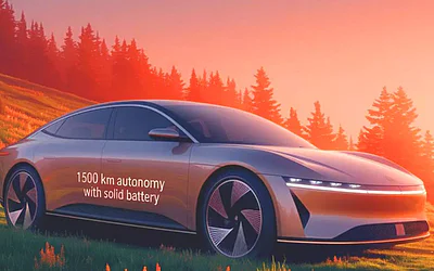 Cette voiture électrique bat Tesla avec 1500 km d&rsquo;autonomie grâce à sa batterie solide